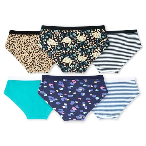 ARIEL Girls Cotton Printed Panties/Briefs (Pack of 6) (5-6 Years_Multicolor) - Image 2
