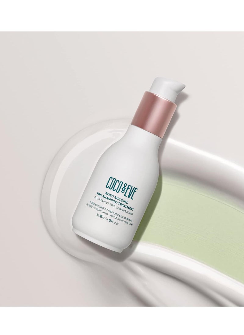COCO & EVE - Coco & Eve Conditioner - Pre-Shampoo Treatment, 4.23 fl oz (125 milliliters), Helps with Dry Damaged Hair Breakage Repair, Deep Conditioning Mask for Repairing Hair Damage & Hair Bonds - Image 1