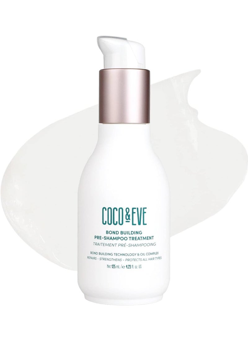 COCO & EVE - Coco & Eve Conditioner - Pre-Shampoo Treatment, 4.23 fl oz (125 milliliters), Helps with Dry Damaged Hair Breakage Repair, Deep Conditioning Mask for Repairing Hair Damage & Hair Bonds - Image 1