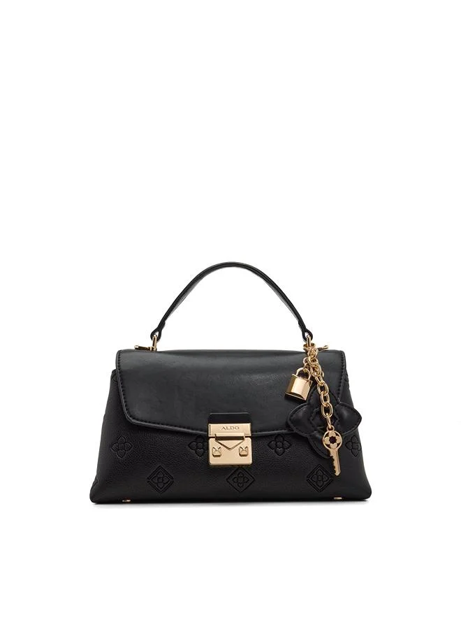 Jillyane Ladies Black Top Handle Bag