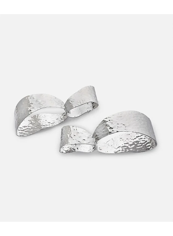 إبيكيول Intertwined Textured Earrings