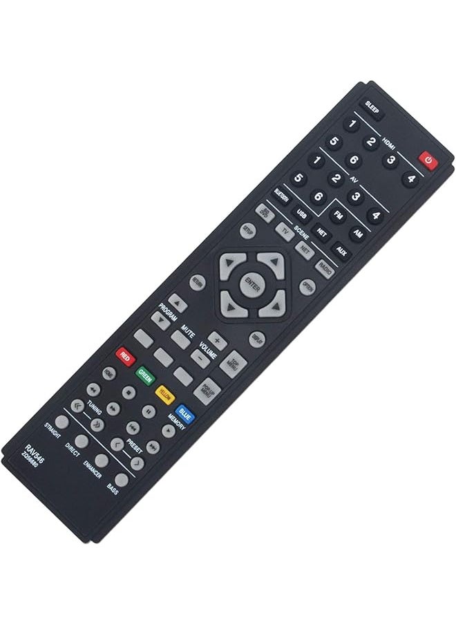 erorex - Replaced Remote Control Rav546 Zq56680 Fit For Yamaha Av Receiver Rxa550 Rx S601D Rxs601D Rxs601 Rav546 Zq56680 Rx S601 Rx A550 - Image 1