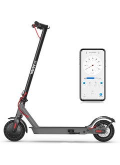 Hiboy S2 Electric Scooter, 8.5",9" Tires, Up to 17 Miles Range, 350W Motor&19 MPH Portable Folding Commuting Electric Scooter for Adults with Double Braking System and App