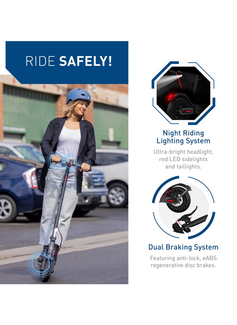 HIBOY - Hiboy S2 Electric Scooter, 8.5",9" Tires, Up to 17 Miles Range, 350W Motor&19 MPH Portable Folding Commuting Electric Scooter for Adults with Double Braking System and App - Image 1