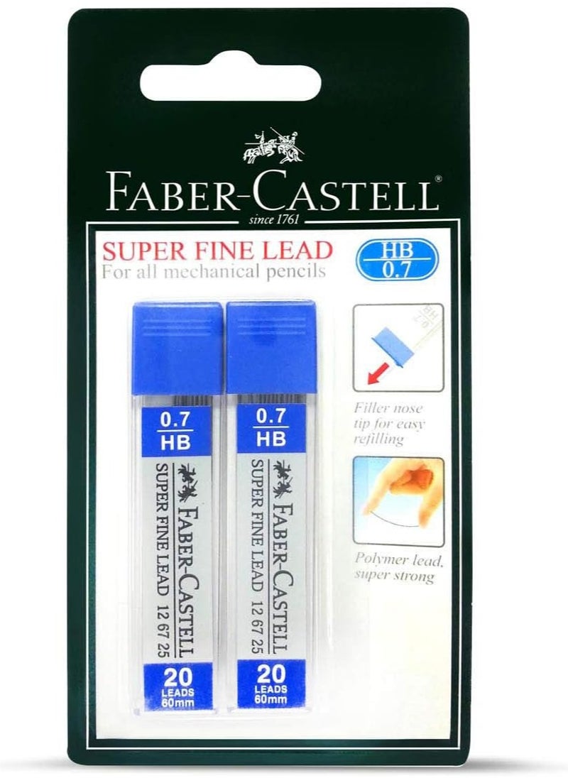 FABER-CASTELL - 40-Piece 0.7mm Super Fine Lead - Image 1