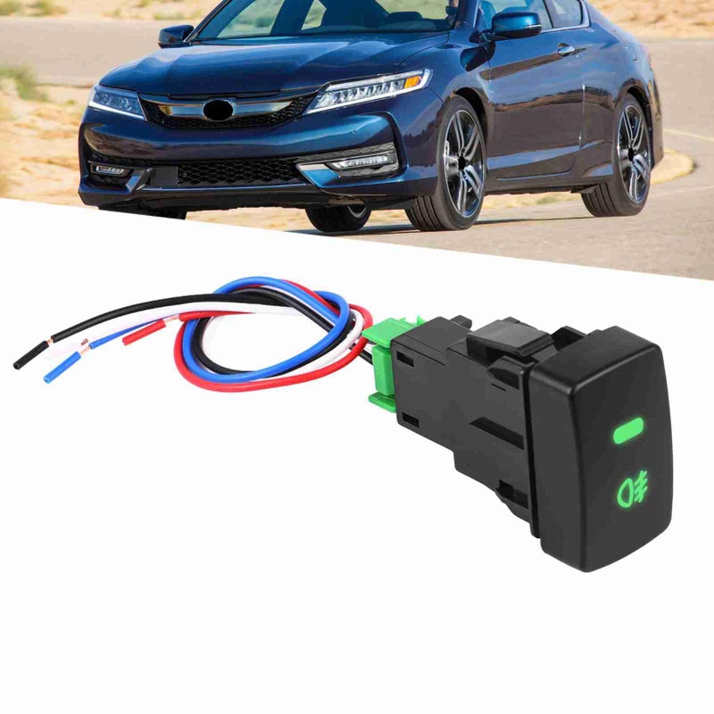 Aramox Fog Light Switch,5 Pin Black Plastic Car Push Button Fog Light Switch for CRV - Image 5