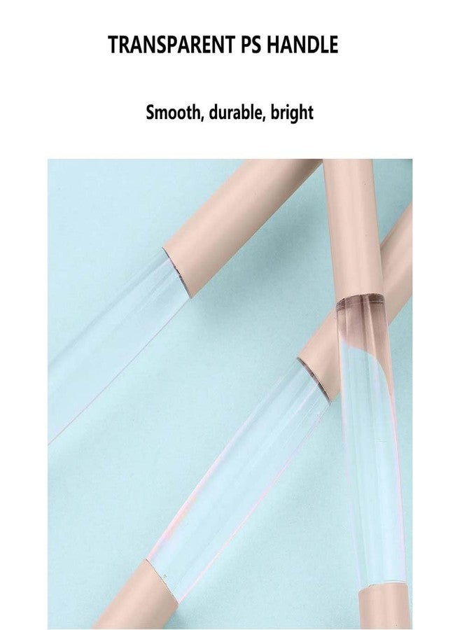 Coshine 6 In 1 Flip Mirror Travel Makeup Brush Set With Brush Cleaning Sponge, COSHINE 3pcs Eye Makeup Brushes Double Head Bristles With Mirror and Case - Image 3