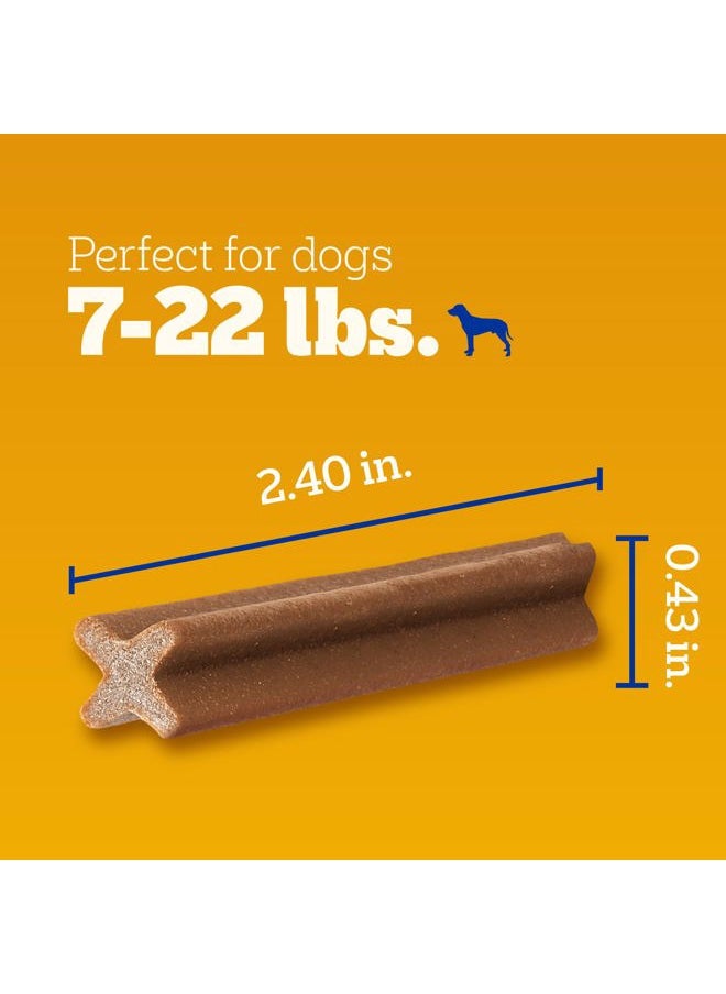 Pedigree Dentastix Toy & Small Breed Dog Treats, Beef Flavor, 24 Treats (Pack of 7)  - Image 4