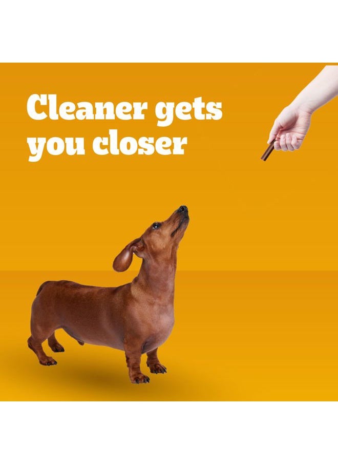 Pedigree Dentastix Toy & Small Breed Dog Treats, Beef Flavor, 24 Treats (Pack of 7)  - Image 5