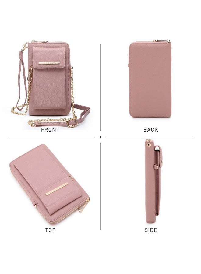 DASEIN Crossbody Bag Phone Purse Handbag For Women Shoulder Bag Credit Card Wristlet Wallet With Multi Pockets - Image 3