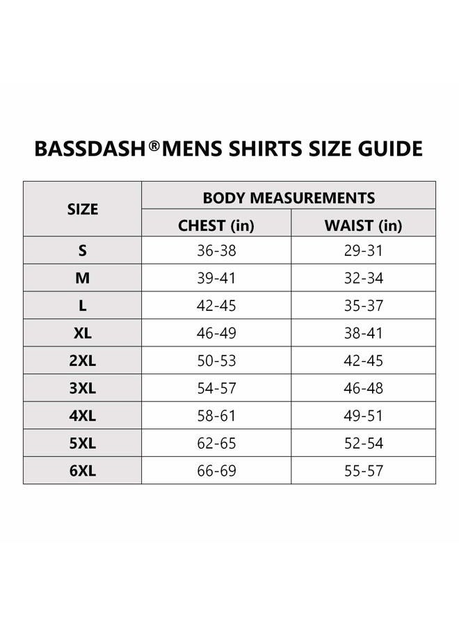 BASSDASH UPF 50+ Men's Hunting Shirts with Mask Long Sleeve Camo Fishing Hoodie, Rock, 4XL - Image 3