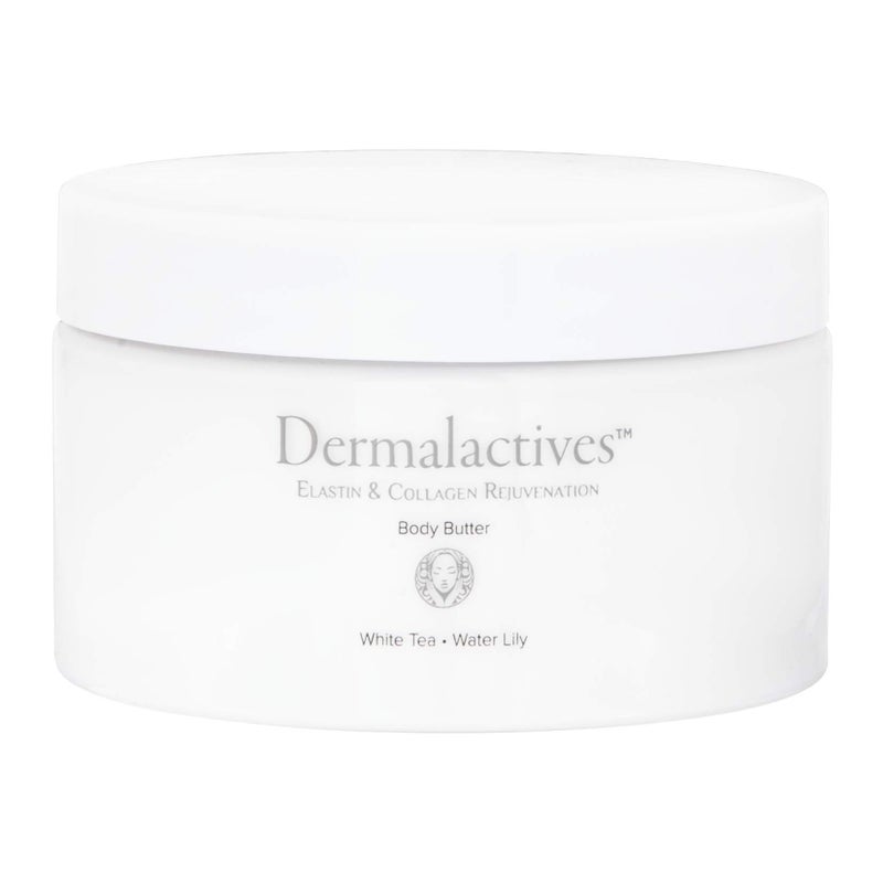 Dermalactives Replenishing  Nourishing Body Butter  All Natural Way To Provide Your Skin With a Protective Layer That Will Keep Your Skin Smooth Soft and Healthy White Tea  Water Lily