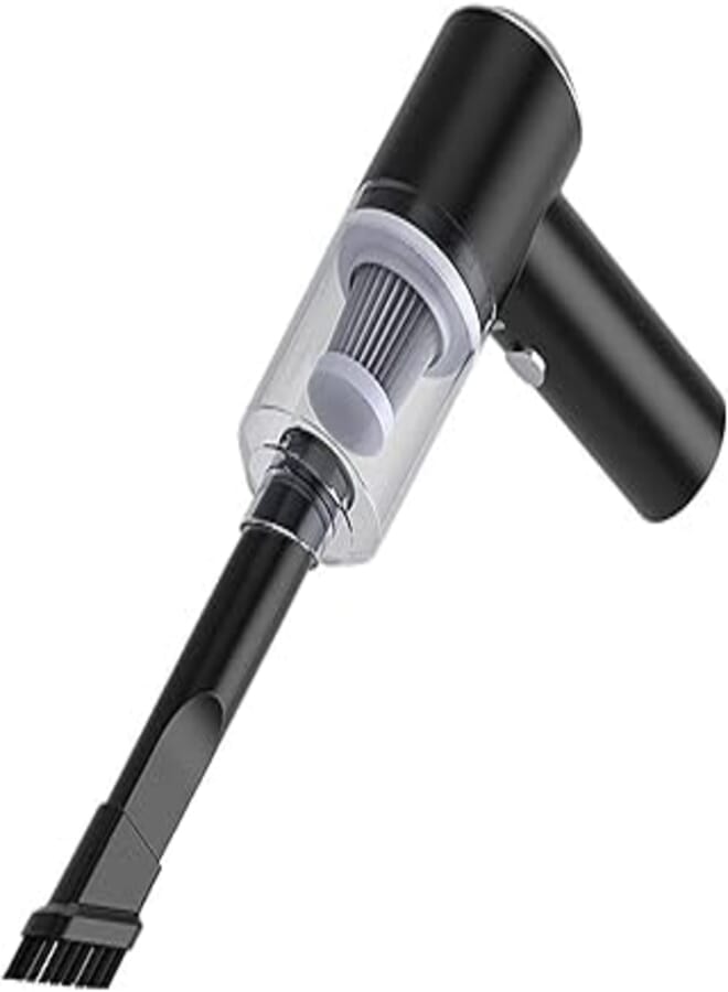 Generic BARTUN Handheld Vacuum Cleaner Cordless Uplayteck Keyboard Vacuum Mini Car Hoover Cleaner with LED Lighting Super Lightweight 0.66lb/30min Working/45W Handheld Mini Vacuum for Car and Home