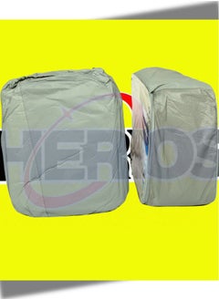 HERIOS Car Covers Waterproof Medium size 170"*65"*17" All Weather for Automobiles, Sun Shield Car Hood Universal Cover, Outdoor Full Cover Rain Sun UV Protection Car Protection, Tight Smooth Non-Abrasive.  - Image 2