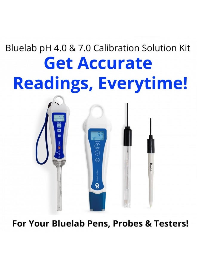 bluelab Bluelab Ph 4.0 Calibration Solution 500 Ml, Ph 7.0 Calibration Solution 500 Ml  - Image 1