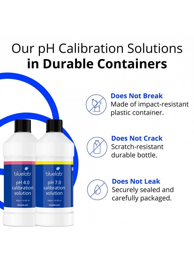 bluelab Bluelab Ph 4.0 Calibration Solution 500 Ml, Ph 7.0 Calibration Solution 500 Ml  - Image 4