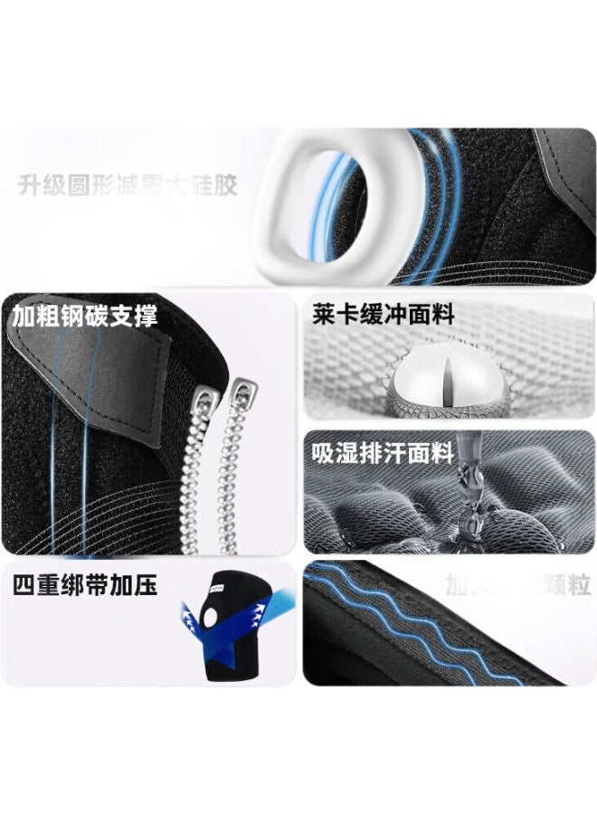 Commo Professional Sports Knee Brace For Men And Women, For Meniscus Injury, Basketball, Hiking, Running, Badminton, Knee Support And Protection, 1 Pair - Image 3