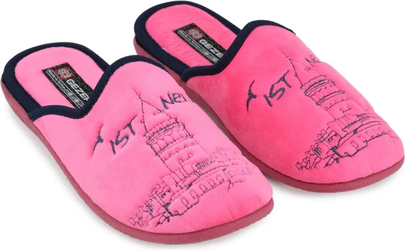 جيزر Winter Velcro Removable Sole Women's Home Slippers