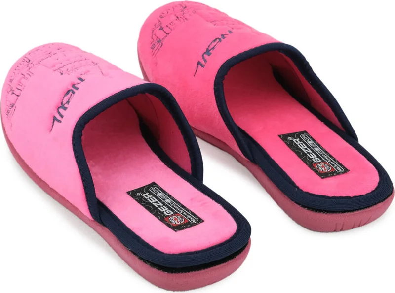 جيزر Winter Velcro Removable Sole Women's Home Slippers