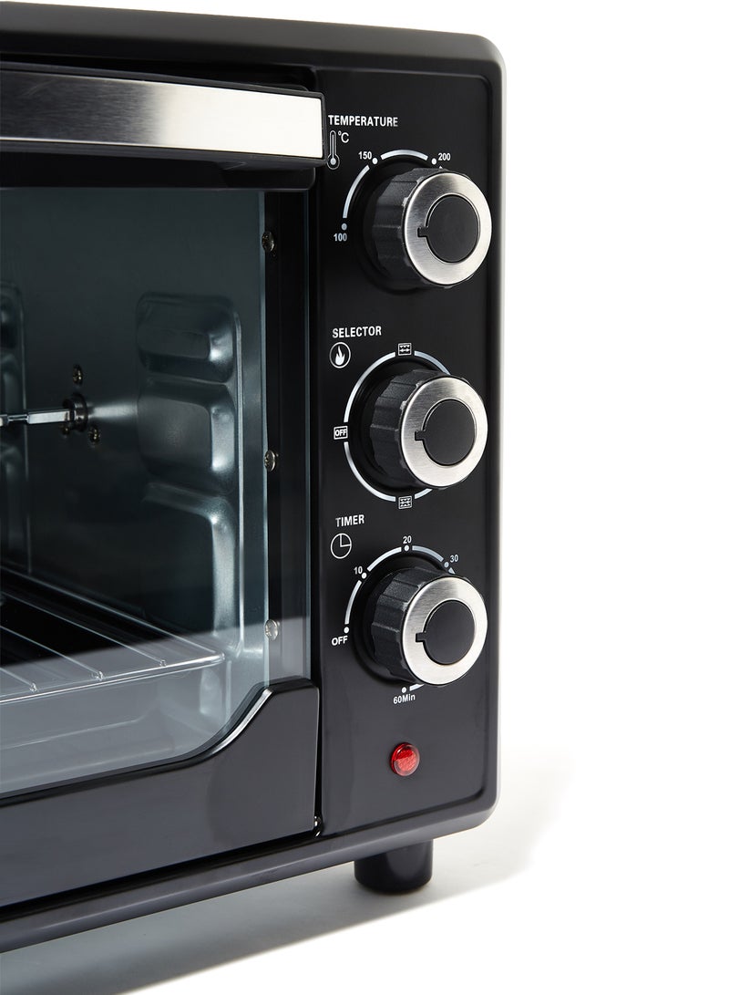 Saachi Electric Oven With Rotisserie Function 25 L 1500 W NL-OH-1931G-BK Black - Image 3