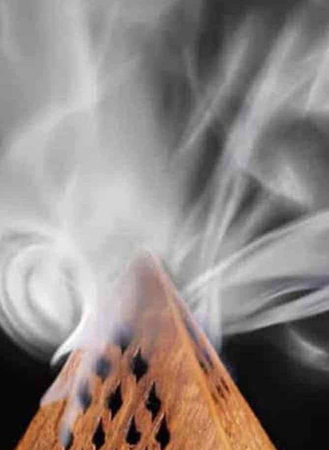 SAQOWARE Hexa Round Wooden Incense Bakhoor Burner | Madkhan,Mabkhara,Wooden Bakhoor Burner Multicolour - Image 4