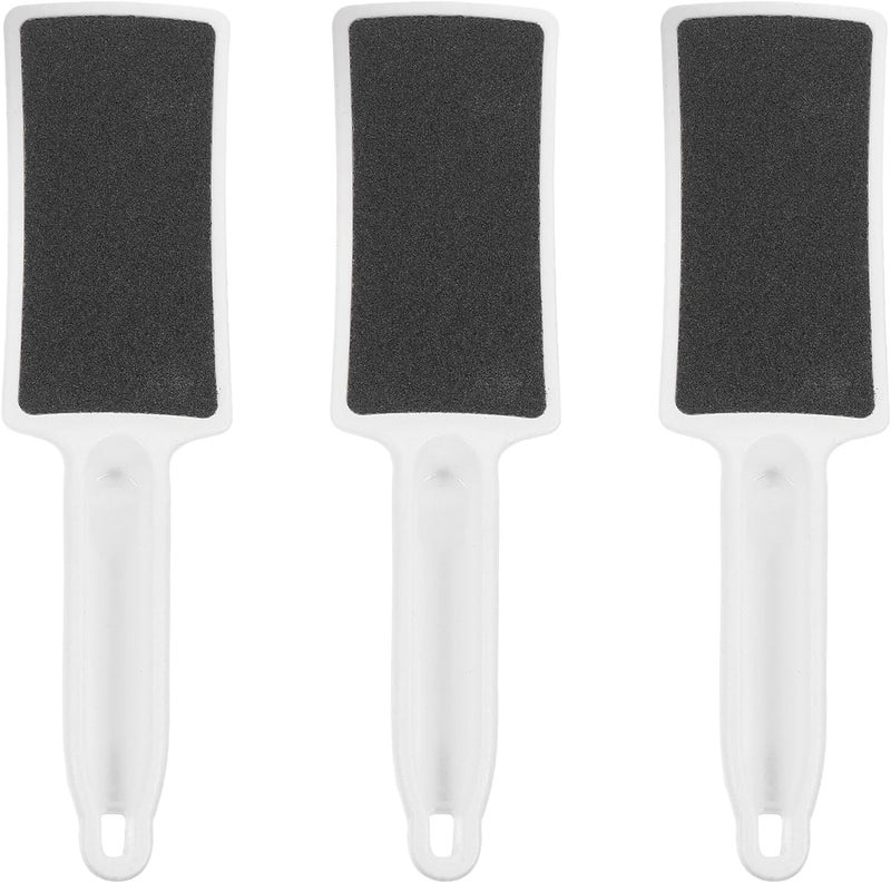 Sand resistant 3pcs Double-Sided Foot Scrubbers and Callus Removers White Foot Files Exfoliating Dead Skin Remover Pedicure Budget friendly premium quality Multi-use detailed build General standard crafted In-Kingdom stored commodity Gulf climate upgraded quality Demand-based stock planning Popular trusted craftsmanship Diverse operating method fit Elegant upgraded practical design All storage space compatible Confirmed available stock Public demand affordable quality Remote village delivery cover Natural material Fine detail Size-sorted warehouse storage Bulk order available stock Daily universal pick Elegant appearance Well-engineered versatile build Elegant practical design Home & professional compatible Dense area priority deliver Multi item matching - Image 1