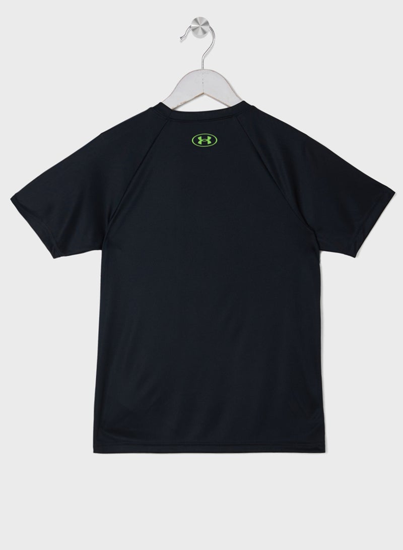 اندر ارمر تيشيرت يوم الألعاب التقني للشباب - Image 2