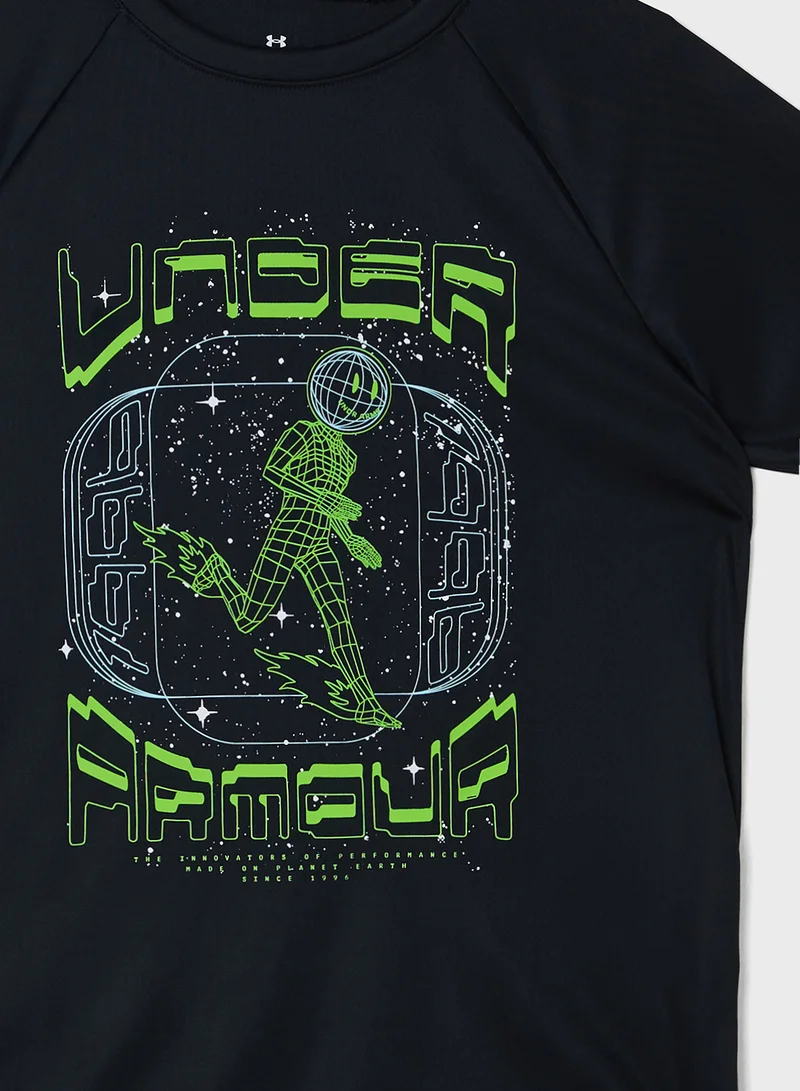 UNDER ARMOUR Youth Tech Game Day T-Shirt