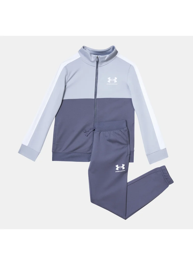 اندر ارمور Kids' Knit Colourblock Tracksuit