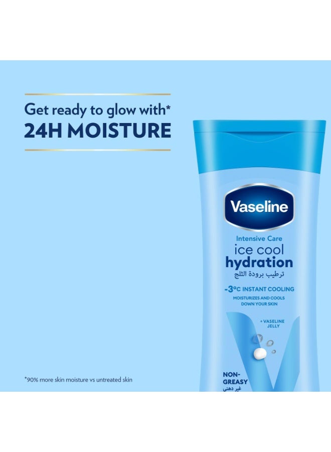 فازلين لوشن العناية المركزة للجسم بترطيب بارد -3 درجة مئوية 200 مل - Image 3