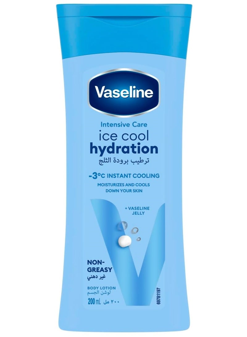 فازلين لوشن العناية المركزة للجسم بترطيب بارد -3 درجة مئوية 200 مل - Image 1