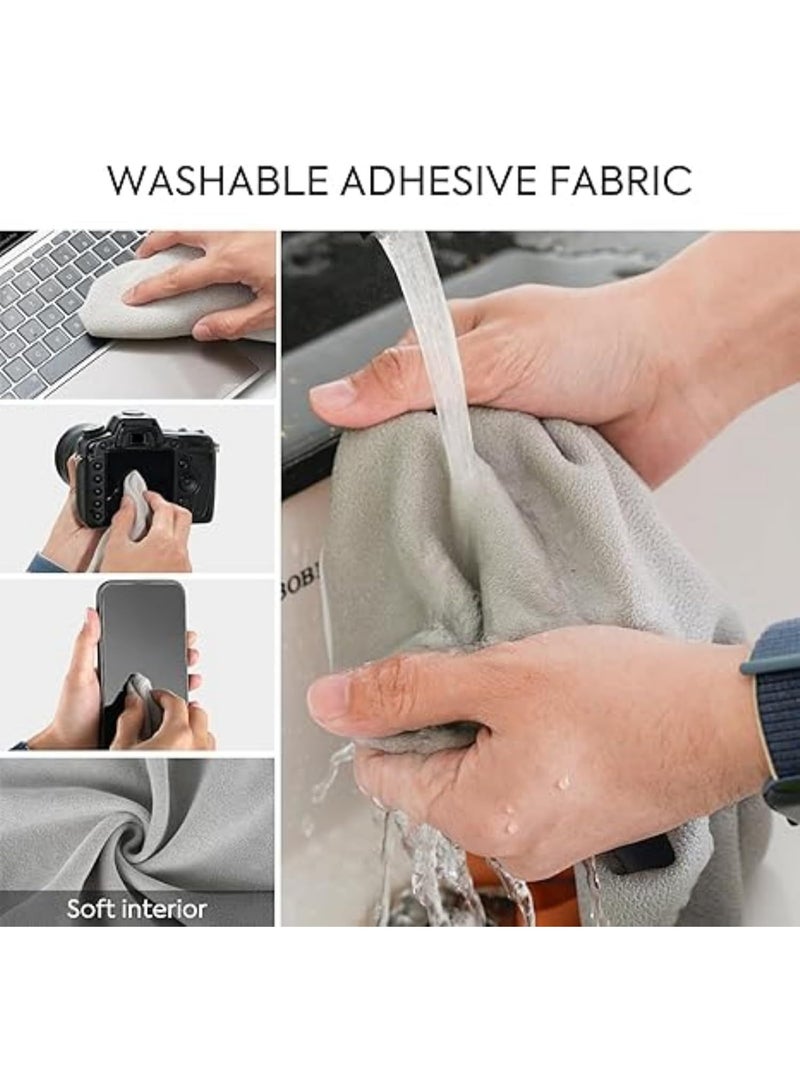 50cm*50cm Protective Wrap for Camera & Electronics – Self-Adhesive Magic Cloth, Anti-Scratch & Dustproof Lens Wrap – Reusable Storage Pouch for DSLR, Laptop, Smartphone, Cosmetic – Washable & Lightweight - Image 3