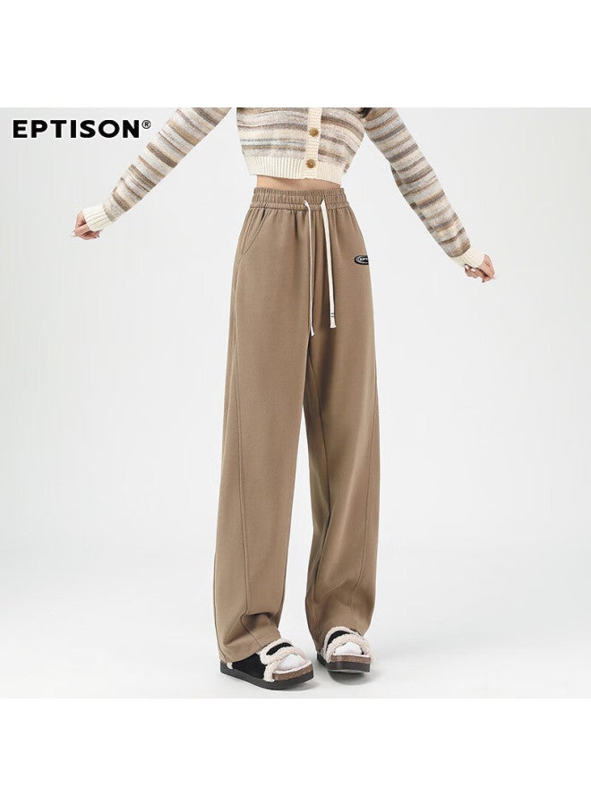 EPTISON Yipin Tiancheng Wide Leg Sports Pants Women'S High-End Sense Spring/Summer Loose Slimming Banana Pants Straight Tube Casual Pants Women - Image 3