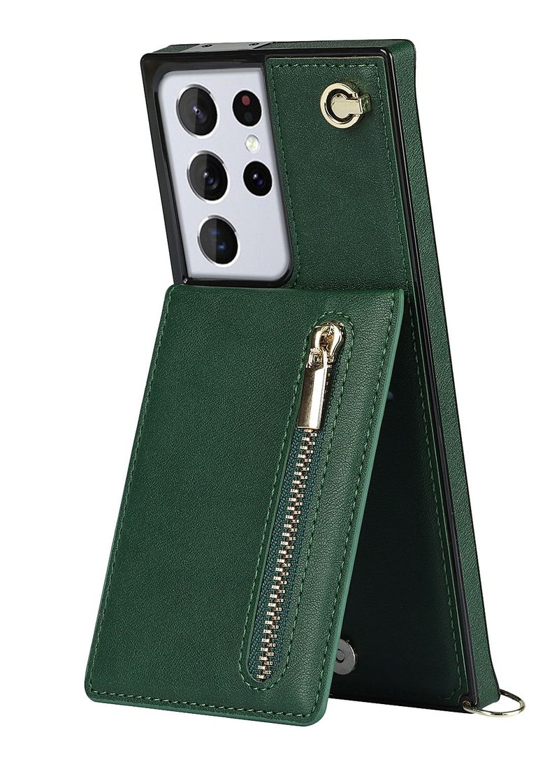 Suteni Back Cover Leather Protective Case for Samsung Mobile Phone - Image 2