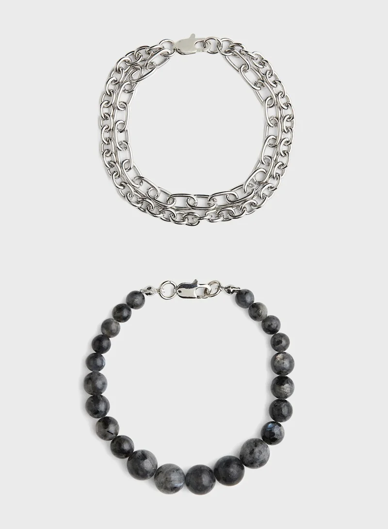 H&M 2-Pack Bracelets