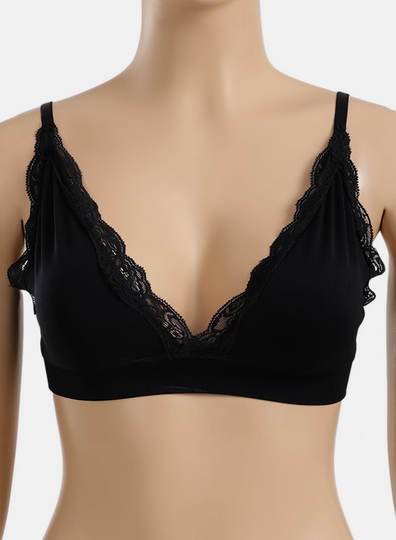 Carina Lace Detailed Bralette - Image 2