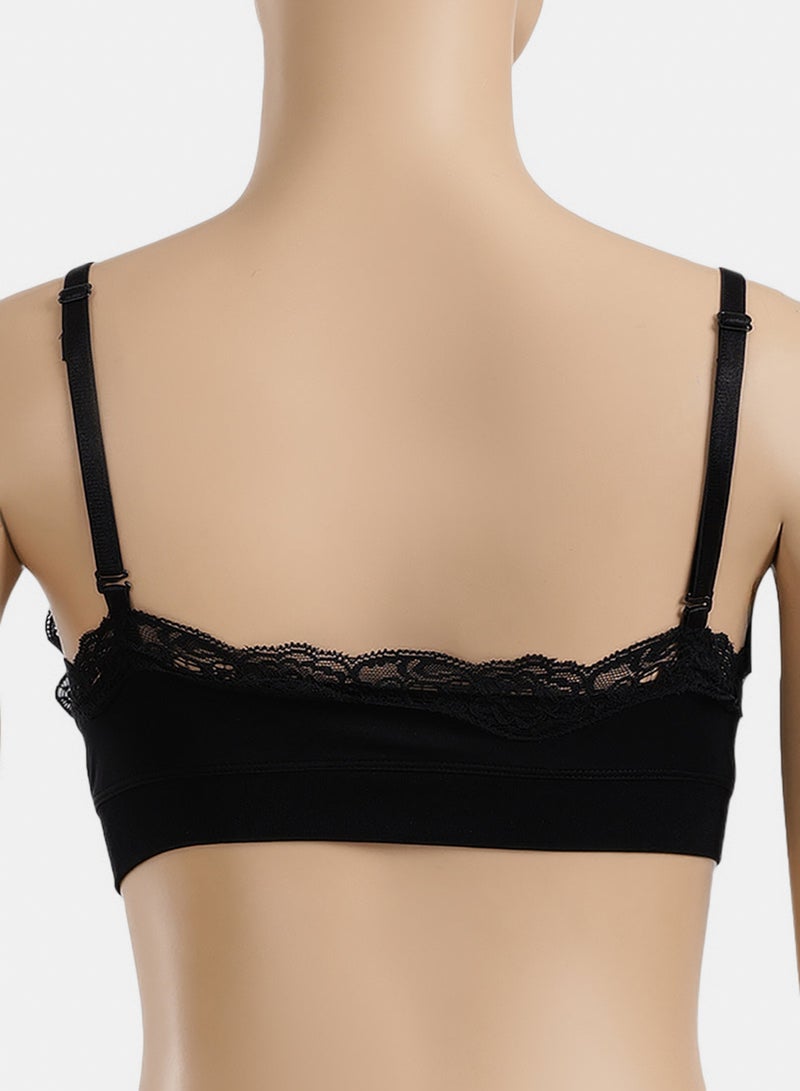 Carina Lace Detailed Bralette - Image 4