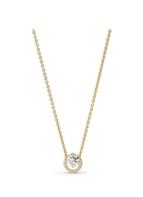 Timeless Jewelery Sparkling Round Halo