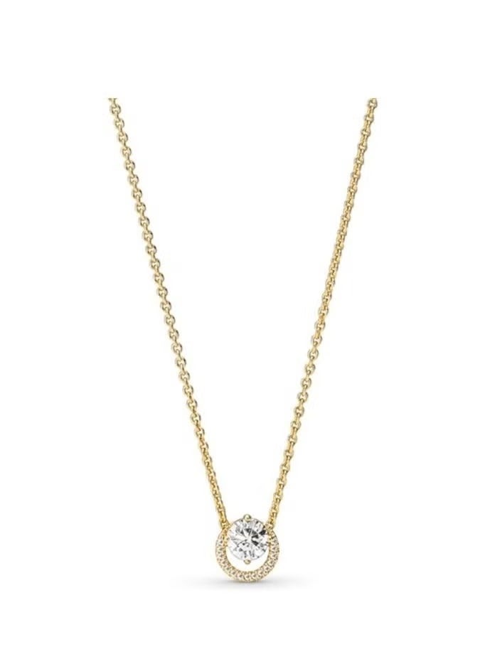Timeless Jewelery Sparkling Round Halo