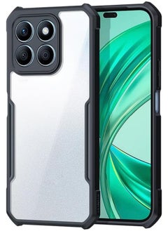 Compatible with Honor X8b Case Transparent Cover Luxury Shockproof Bumper Protective Shell Plain Clear Casing Phone Cases