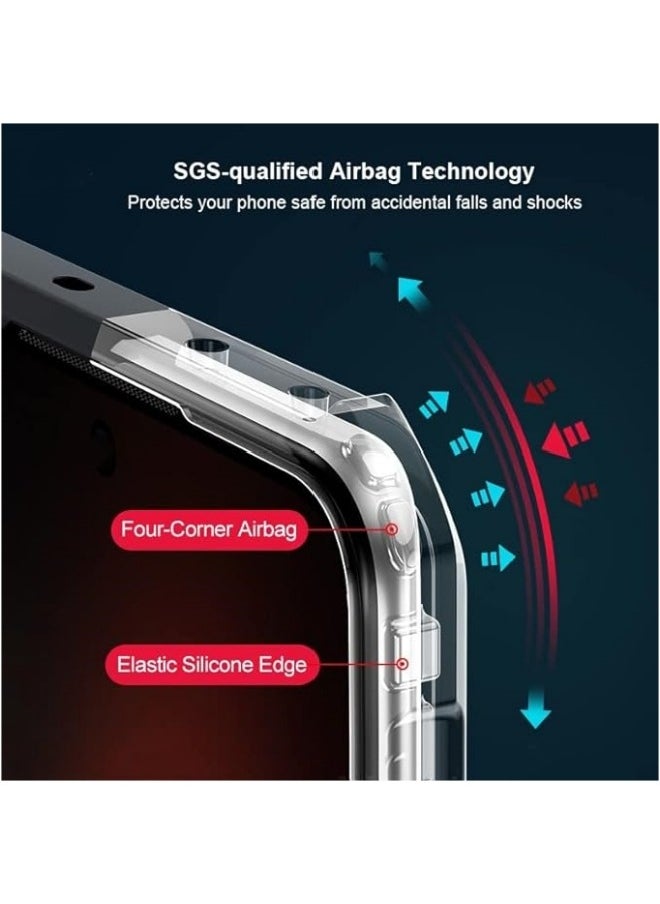 General - Compatible with Honor X8b Case Transparent Cover Luxury Shockproof Bumper Protective Shell Plain Clear Casing Phone Cases - Image 1