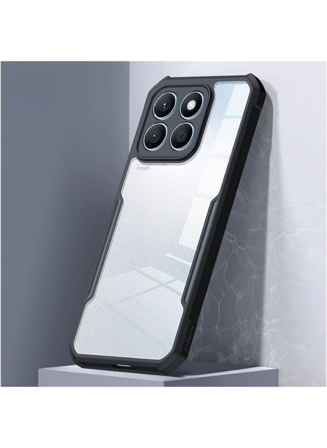 General - Compatible with Honor X8b Case Transparent Cover Luxury Shockproof Bumper Protective Shell Plain Clear Casing Phone Cases - Image 1
