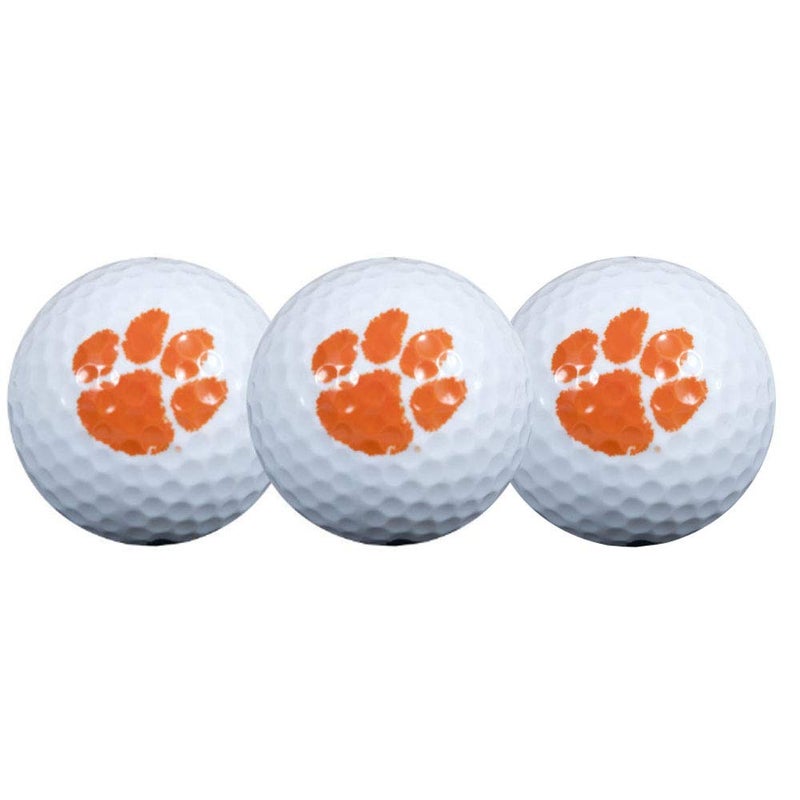 Team Effort Clemson Tigers Golf Ball 3 Pack - Image 4