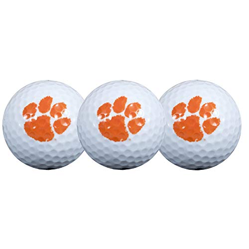 Team Effort Clemson Tigers Golf Ball 3 Pack - Image 1