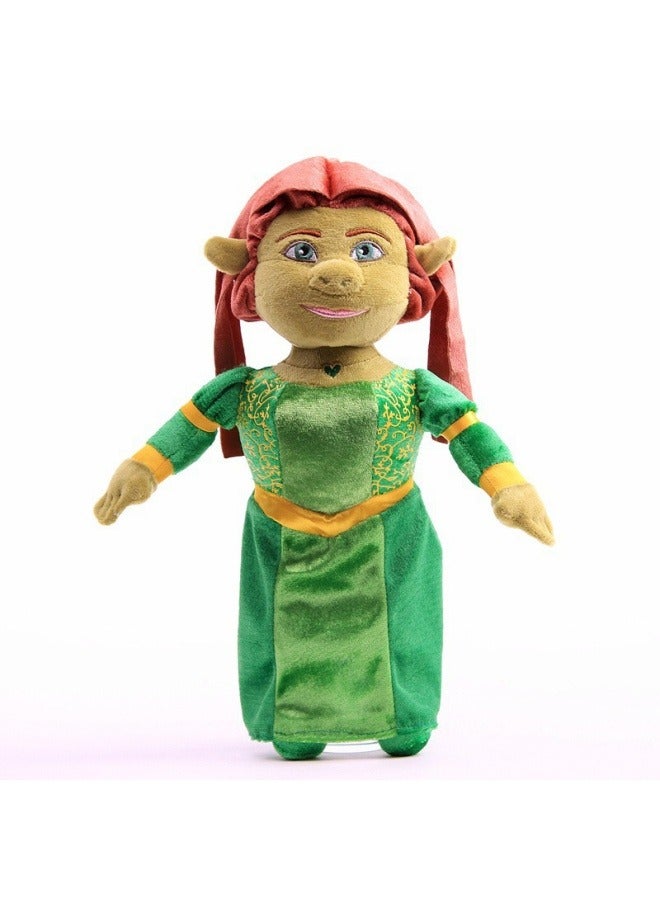 عام قبيح ولطيف شريك الأميرة أفخم لعبة الوحش الأخضر دمية دمية دوول مناسبة للديكور المنزل أفضل هدية للعائلة والأصدقاء - Image 1