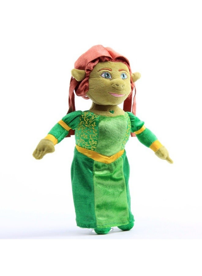 عام قبيح ولطيف شريك الأميرة أفخم لعبة الوحش الأخضر دمية دمية دوول مناسبة للديكور المنزل أفضل هدية للعائلة والأصدقاء - Image 2