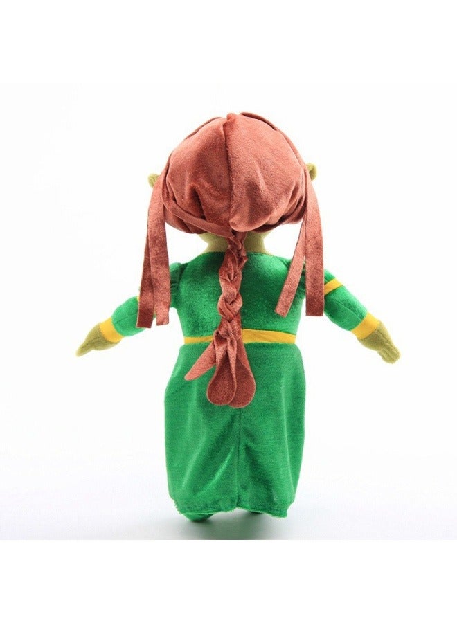 عام قبيح ولطيف شريك الأميرة أفخم لعبة الوحش الأخضر دمية دمية دوول مناسبة للديكور المنزل أفضل هدية للعائلة والأصدقاء - Image 3