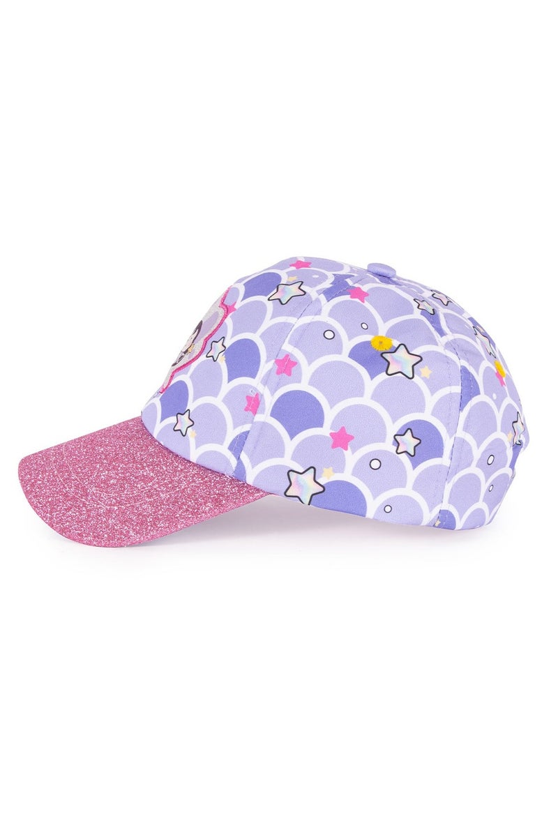 Milk & Moo Kids Cap for Ages 4-6, Cap for Girls, Mermaid Themed Baseball Cap, Vibrant Colorful Design, Adjustable Velcro Strap, Breathable Material, Sun Protection Design – Made in Turkey  - Image 3