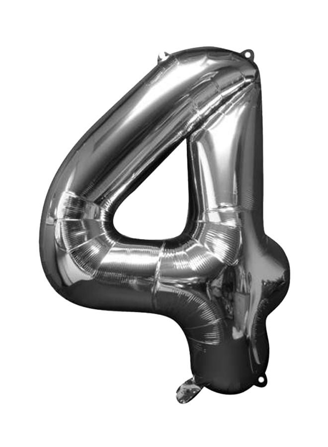 NIBEMINENT Number 4 Balloon 32inch