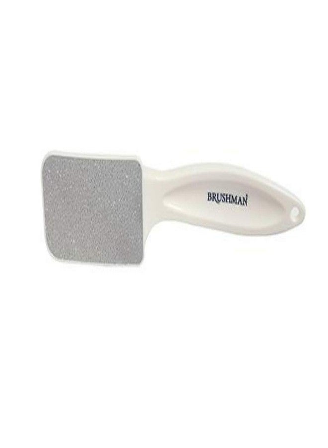 Brushman Pedicure Foot File Nickel Callus Remover (ANGEL-600)
